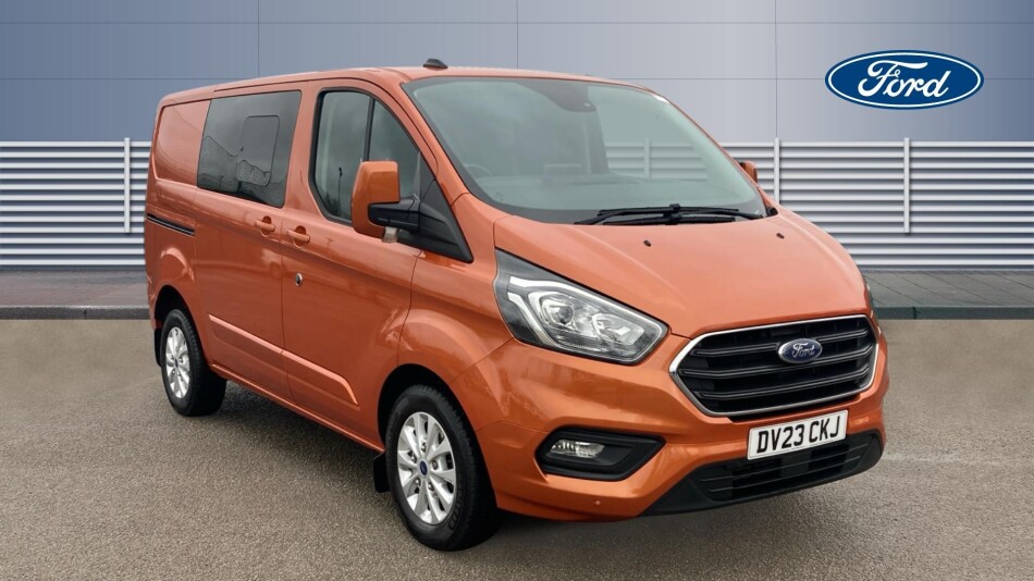 Ford Transit Custom 300 L1 Diesel Fwd 2.0 EcoBlue 170ps Low Roof D/Cab Limited Van Auto